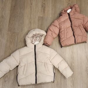 Zara girls Winter jackets, size 7